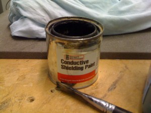 Shielding paint