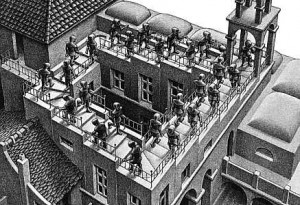 Escher's infinite stairs
