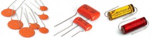 Ceramic, film and oil/paper capacitors